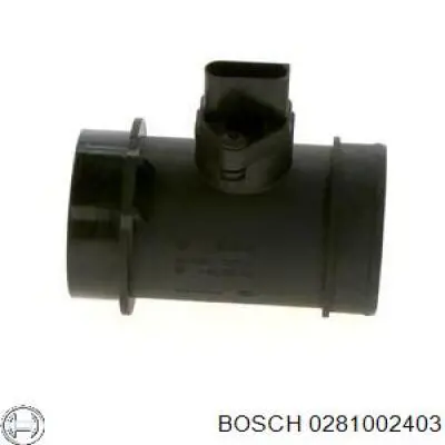 0281002403 Bosch датчик потоку (витрати повітря, витратомір MAF - (Mass Airflow))