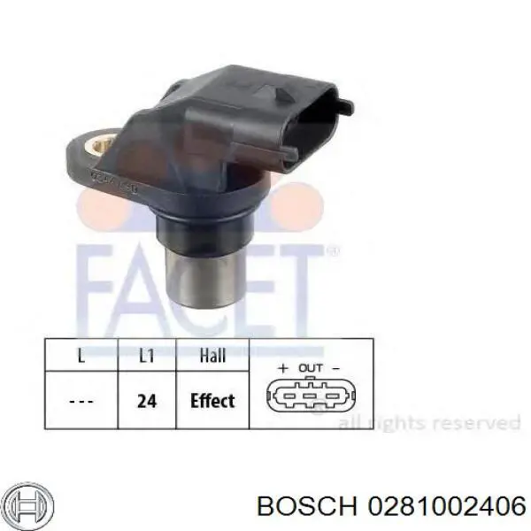 Купити 0281002406 Bosch ДПРВ