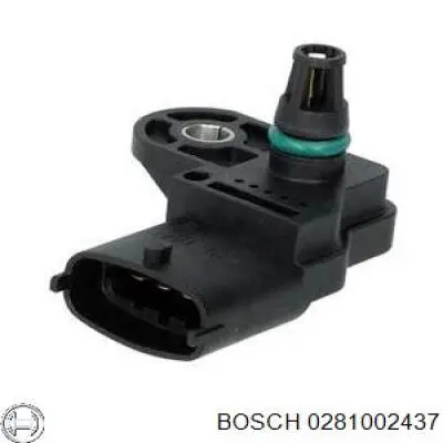 0281002437 Bosch датчик тиску наддуву (датчик нагнітання повітря в турбіну)