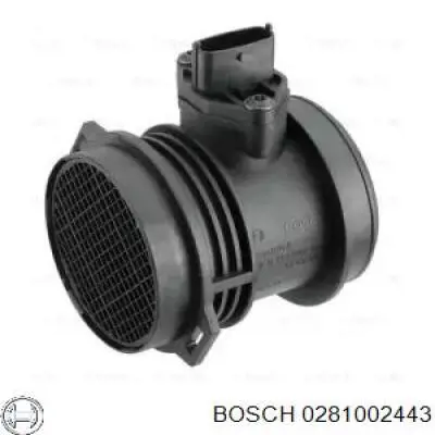 Датчик масової витрати повітря Bosch 0281002443 ціна, від 48.39 USD