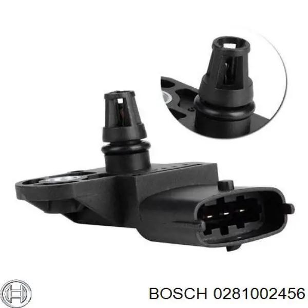 MAP сенсор Bosch 0281002456 ціна, від 19.09 USD