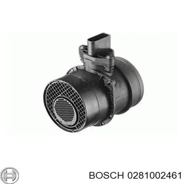 0281002461 Bosch датчик потоку (витрати повітря, витратомір MAF - (Mass Airflow))