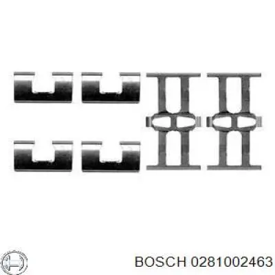 0281002463 Bosch датчик потоку (витрати повітря, витратомір MAF - (Mass Airflow))