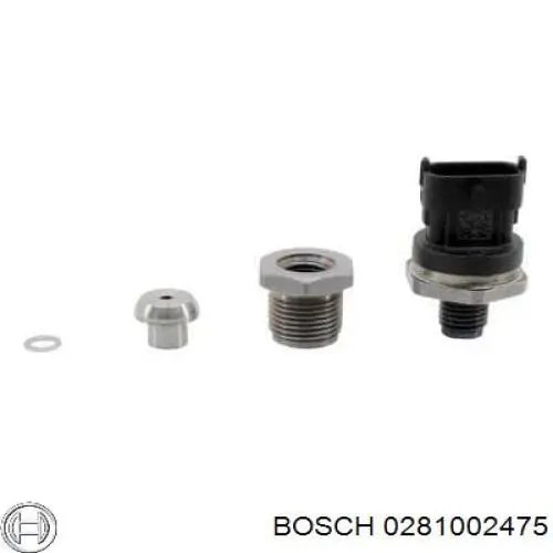 Датчик тиску палива Bosch 0281002475 ціна, від 111.14 USD