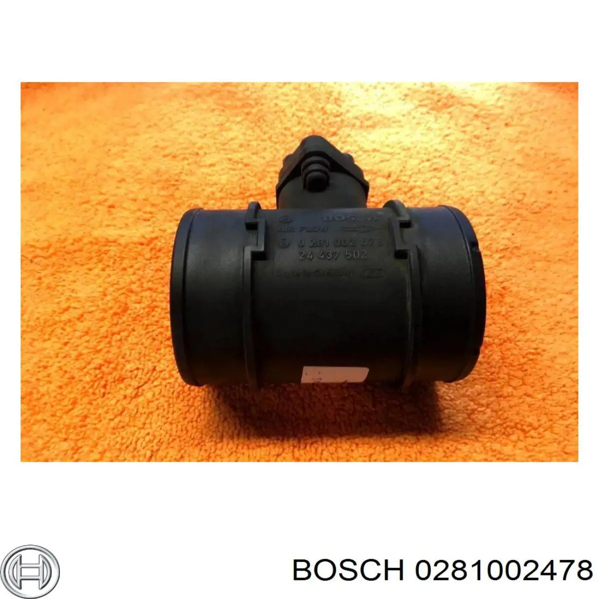 0281002478 Bosch датчик потоку (витрати повітря, витратомір MAF - (Mass Airflow))