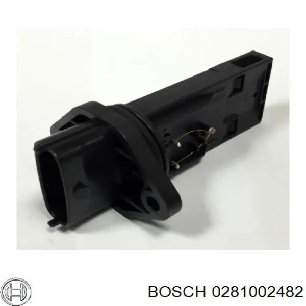 Датчик масової витрати повітря Bosch 0281002482 ціна, від 29.52 USD