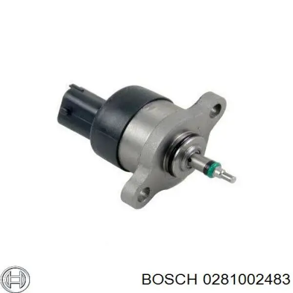 Клапан регулювання тиску, редукційний клапан ПНВТ 0281002483 Bosch