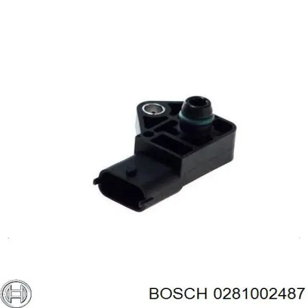 0281002487 Bosch датчик тиску у впускному колекторі, map