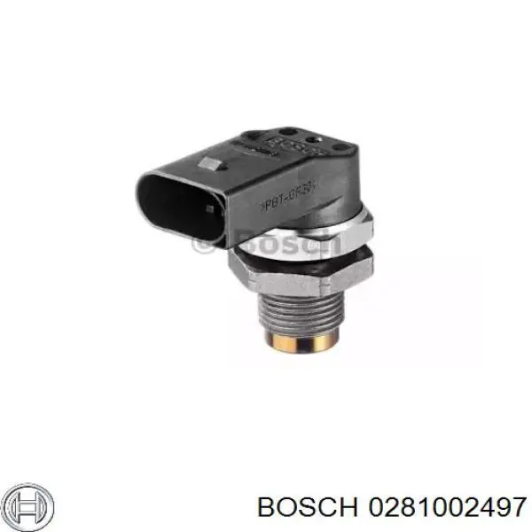 Купити 0281002497 Bosch Датчик тиску палива
