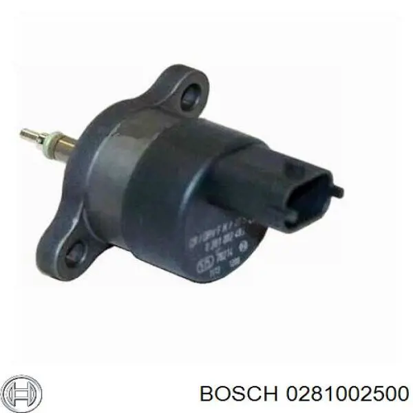 0281002500 Bosch клапан регулювання тиску, редукційний клапан пнвт