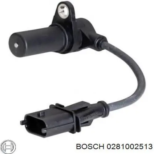 Купити 0281002513 Bosch Датчик положення (оборотів) коленвалу