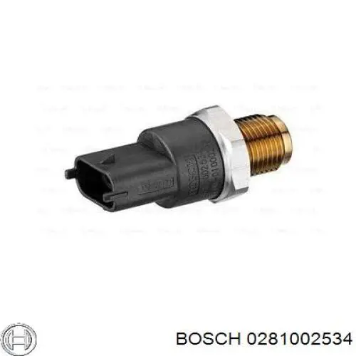0281002534 Bosch датчик тиску палива