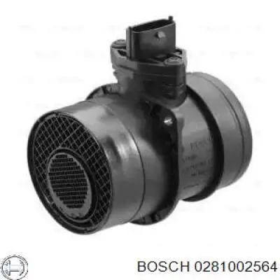 Датчик масової витрати повітря Bosch 0281002564 ціна, від 145.69 USD