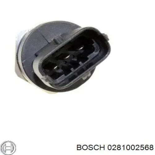 Купити 0281002568 Bosch Датчик тиску палива