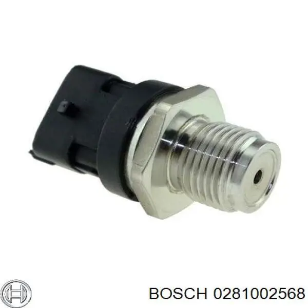 0281002568 Bosch датчик тиску палива