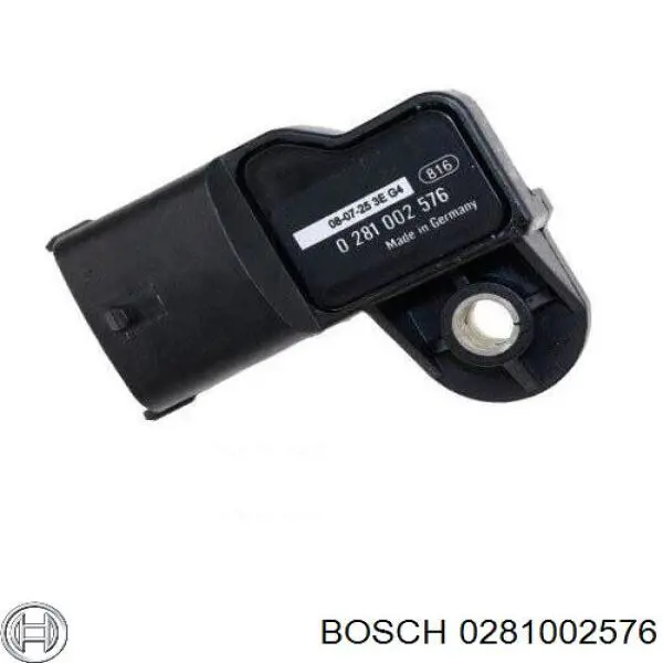 MAP сенсор Bosch 0281002576 ціна, від 16.82 USD