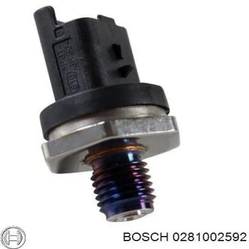 Датчик тиску палива 0281002592 Bosch