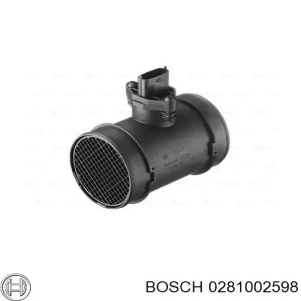 0281002598 Bosch Датчик витрати повітря