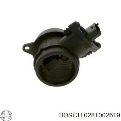 0281002619 Bosch датчик потоку (витрати повітря, витратомір MAF - (Mass Airflow))