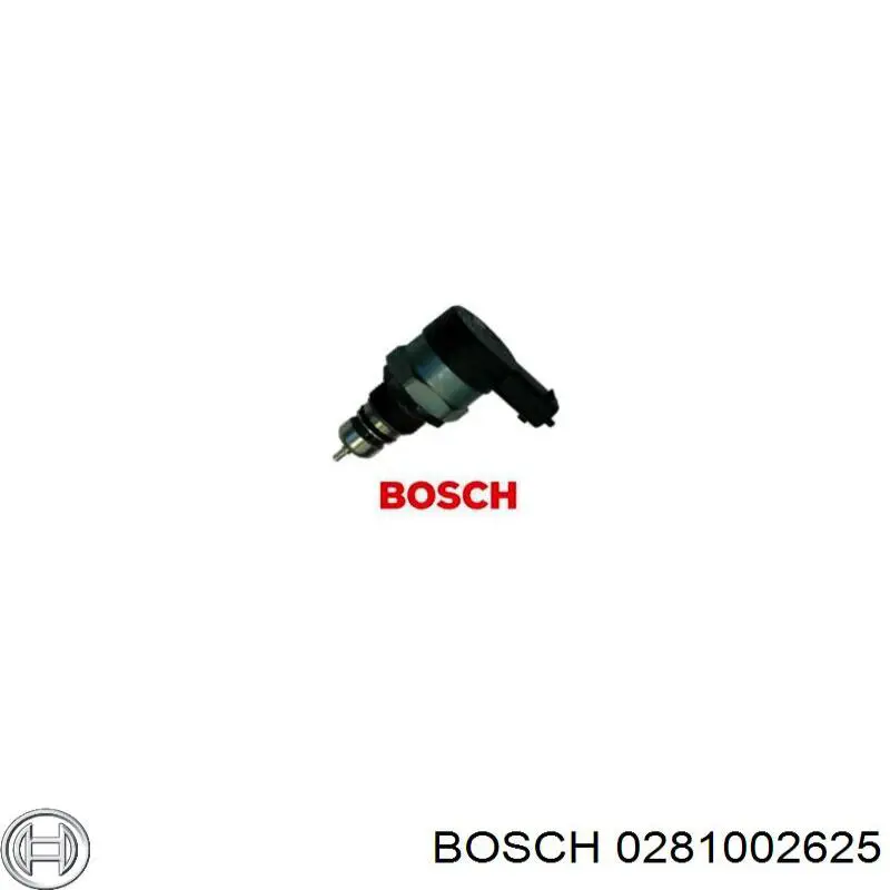 0281002625 Bosch Регулятор тиску палива