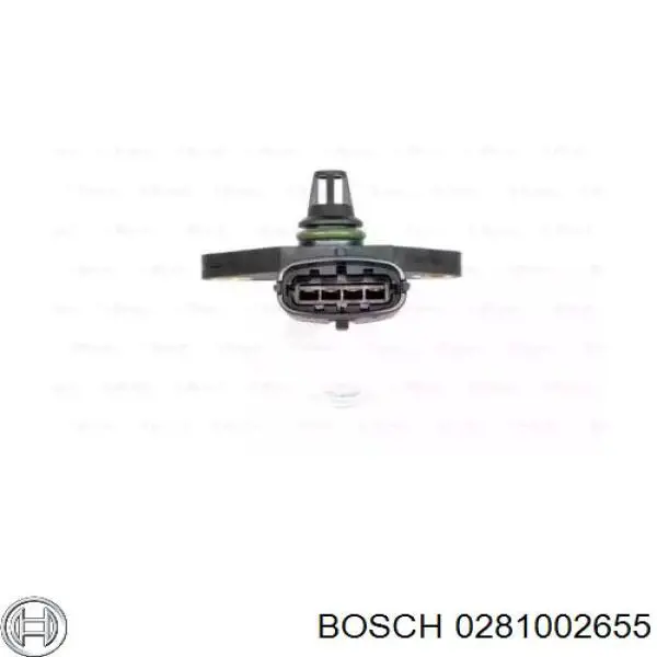 Датчик тиску наддуву (датчик нагнітання повітря в турбіну) Bosch 0281002655 ціна, від 22.03 USD