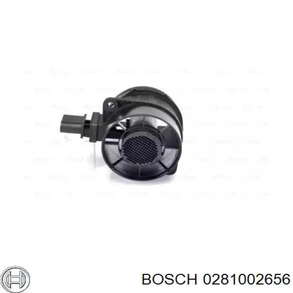 Датчик масової витрати повітря Bosch 0281002656 ціна, від 69.73 USD