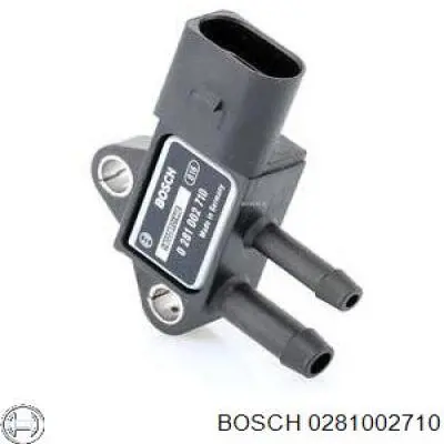 0281002710 Bosch датчик тиску вихлопних газів
