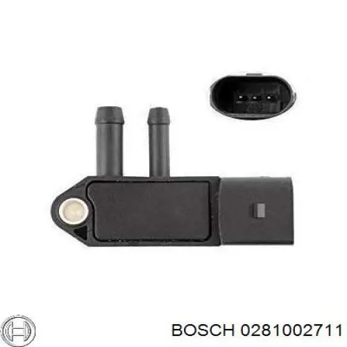 0281002711 Bosch Датчик тиску вихлопних газів