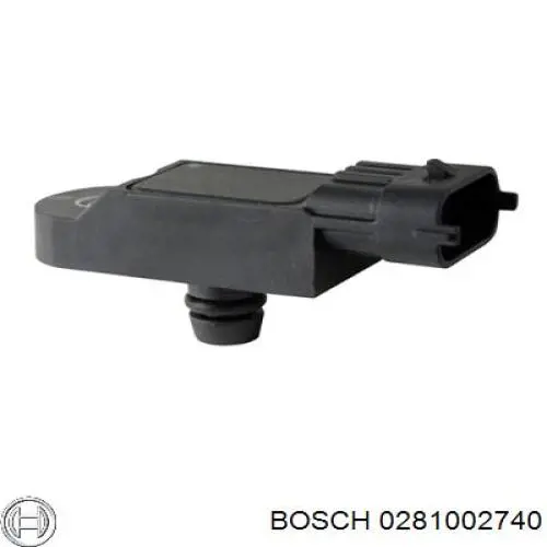 0281002740 Bosch датчик тиску у впускному колекторі, map