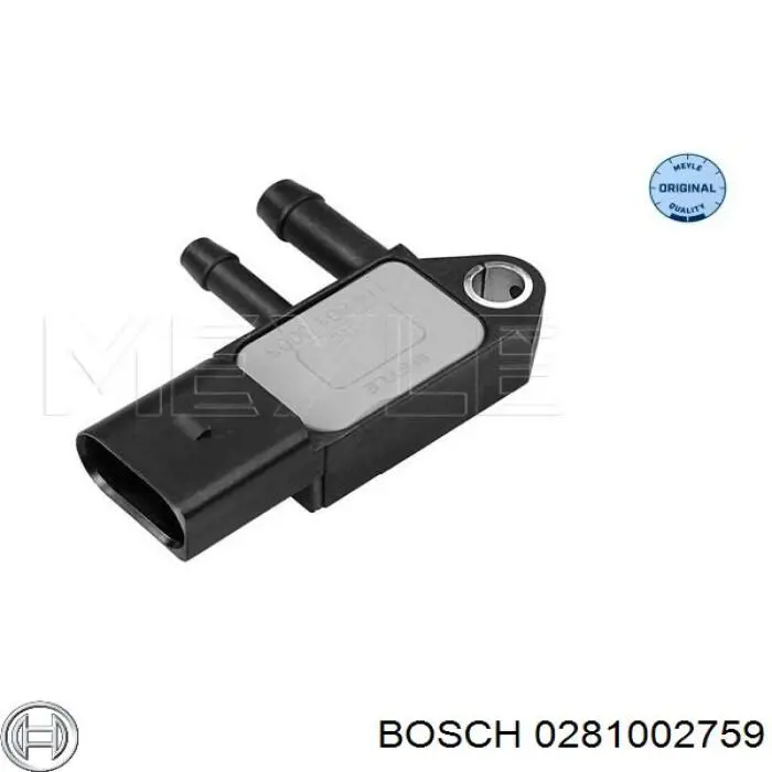 Датчик тиску вихлопних газів 0281002759 Bosch