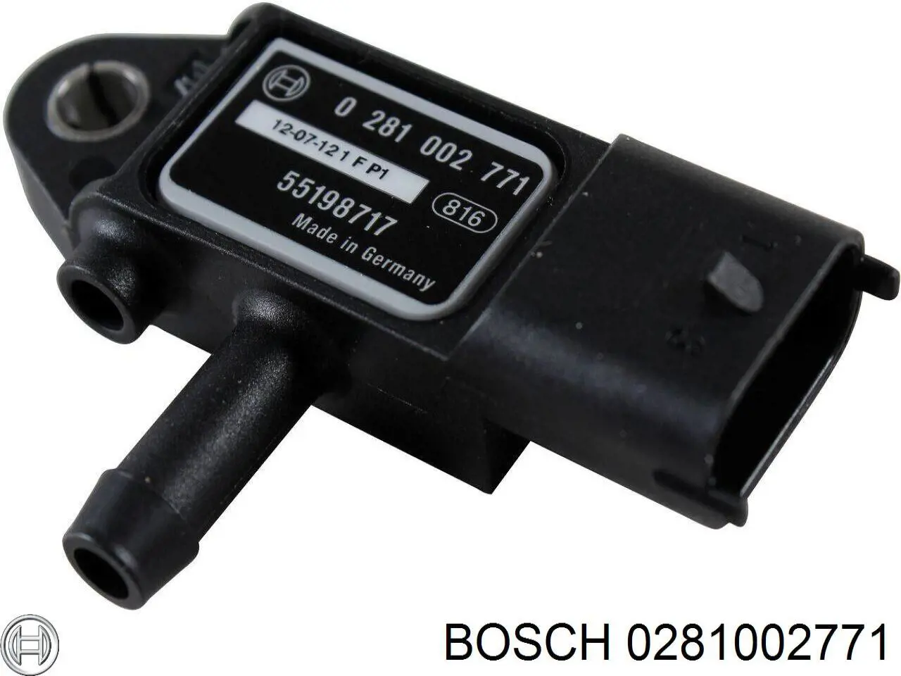 Датчик тиску вихлопних газів 0281002771 Bosch