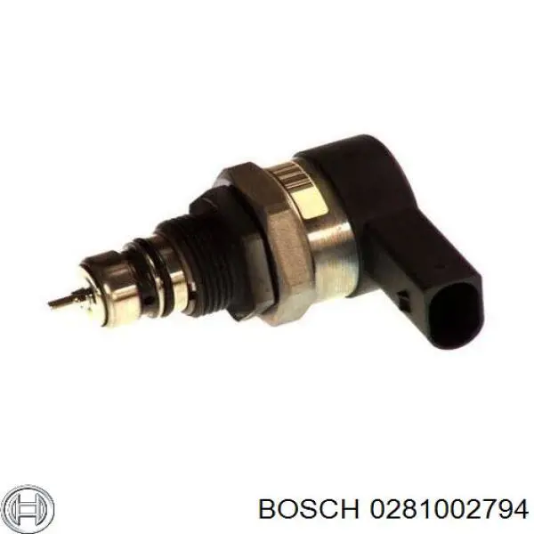 0281002794 Bosch клапан регулювання тиску, редукційний клапан пнвт