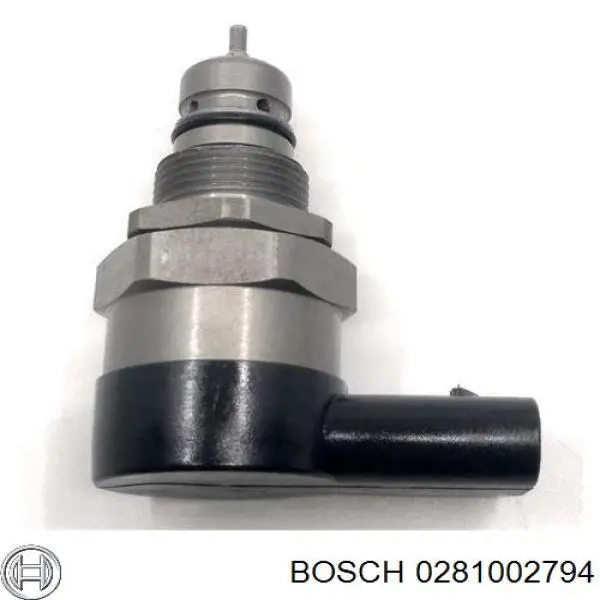 Клапан регулювання тиску, редукційний клапан ПНВТ 0281002794 Bosch