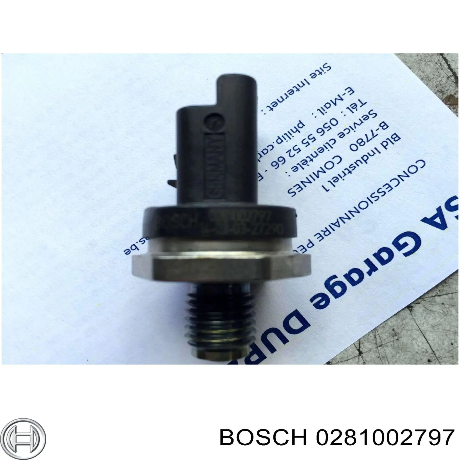 Датчик тиску палива 0281002797 Bosch