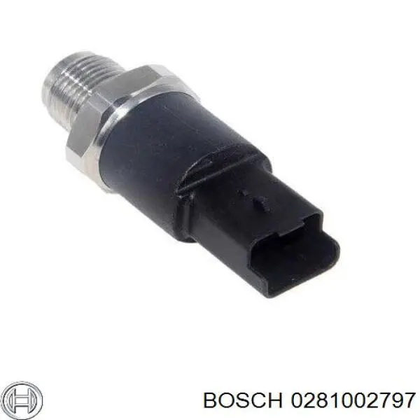 Датчик тиску палива Bosch 0281002797 ціна, від 44.05 USD