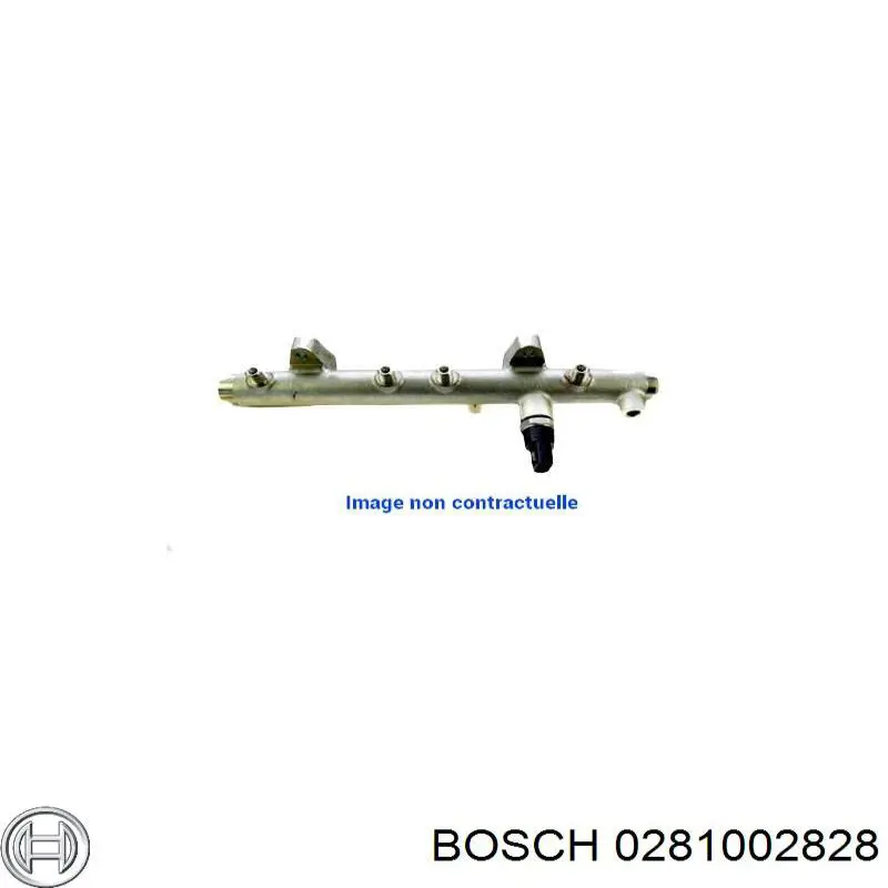 Клапан регулювання тиску палива Bosch 0281002828 ціна, від 145.63 USD
