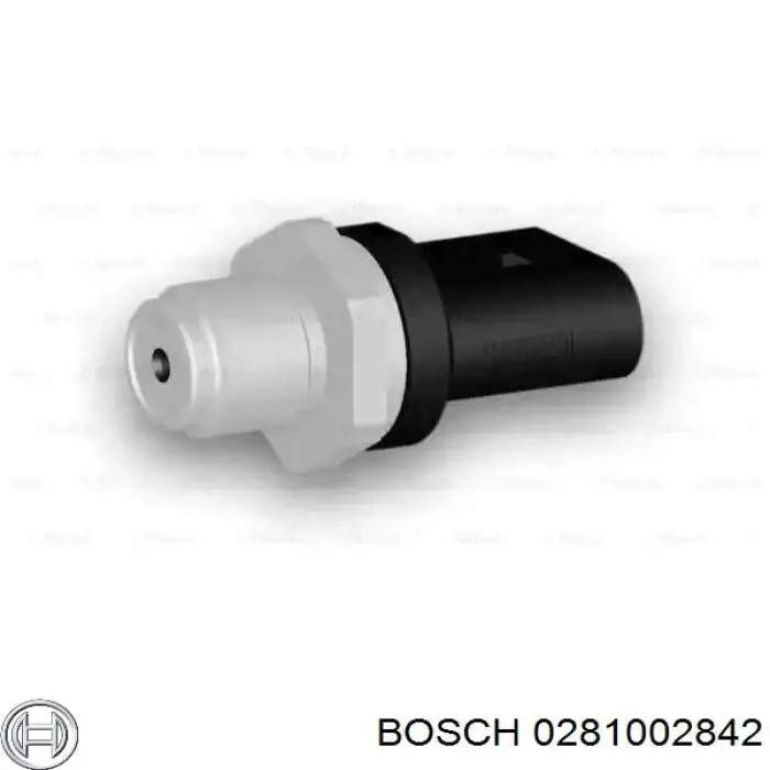 0281002842 Bosch датчик тиску палива