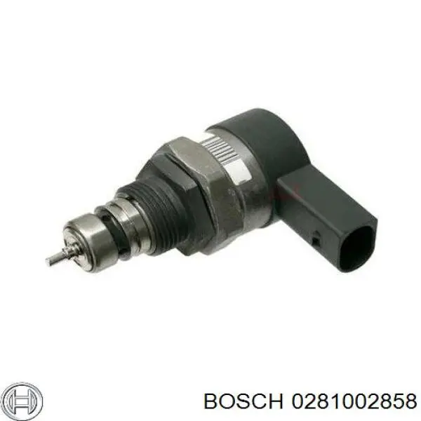 0281002858 Bosch Регулятор тиску палива