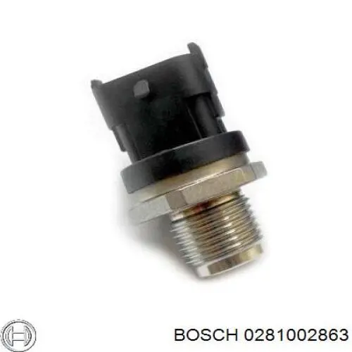 Датчик давления топлива BOSCH 0281002863