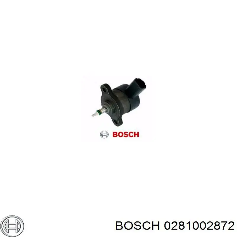 0281002872 Bosch Клапан високого тиску