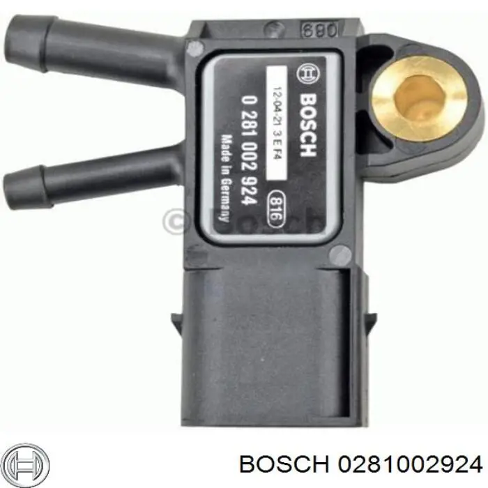 Датчик тиску вихлопних газів Bosch 0281002924 ціна, від 25.34 USD