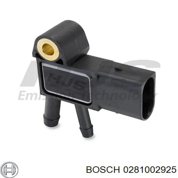 Датчик тиску вихлопних газів 0281002925 Bosch