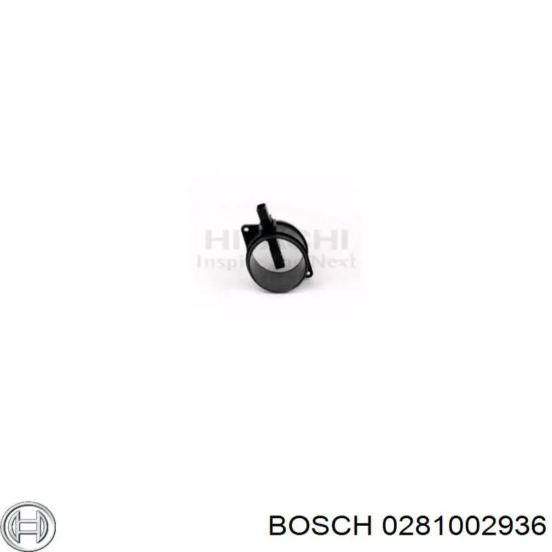 Датчик масової витрати повітря Bosch 0281002936 ціна, від 79.03 USD