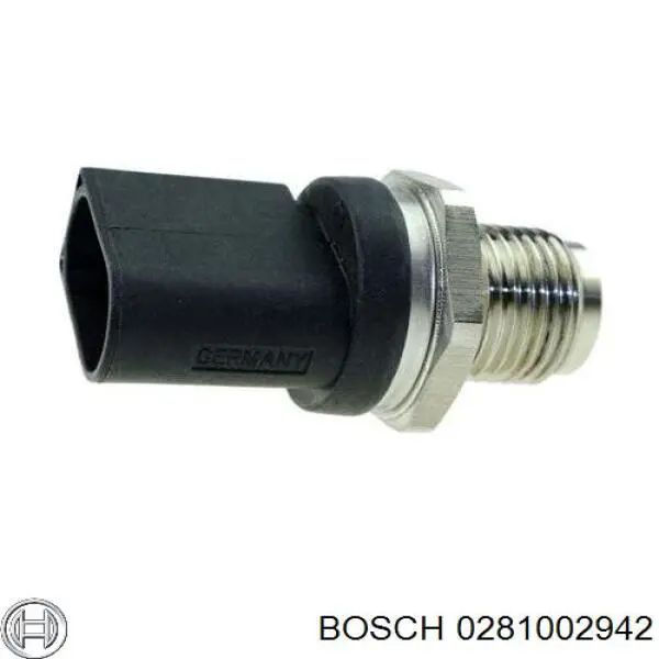 0281002942 Bosch датчик тиску палива