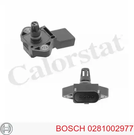 MAP сенсор Bosch 0281002977 ціна, від 9.84 USD