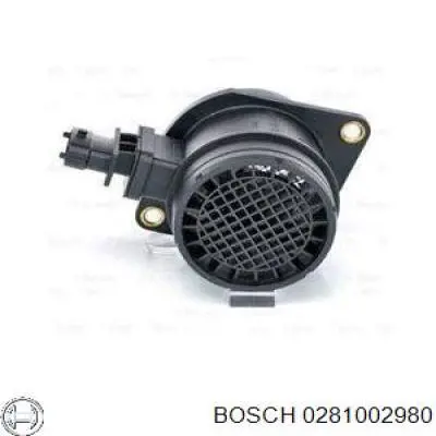 0281002980 Bosch датчик потоку (витрати повітря, витратомір MAF - (Mass Airflow))