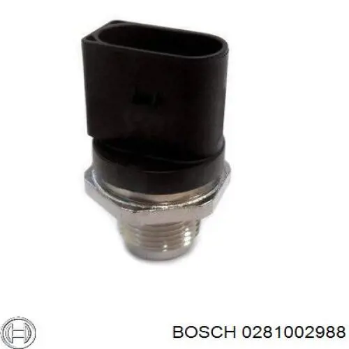 Датчик тиску палива 0281002988 Bosch