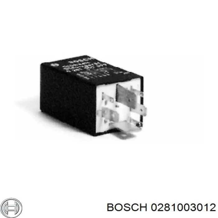 Купити 0281003012 Bosch Реле свічок накалу