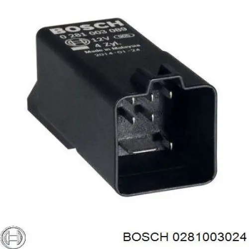 Реле управління Bosch 281003024 ціна, від 43.77 USD