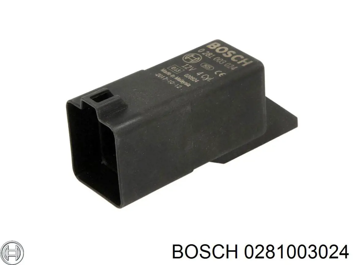 281003024 Bosch Реле свічок накалу